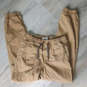 Old Navy Boys Large 10/12 Khaki Drawstring Pants